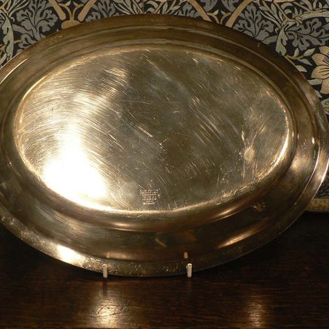Rear of platter